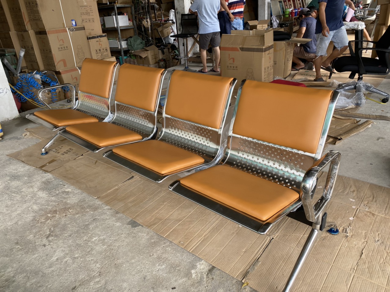 Ghế băng chờ INOX 4 chỗ PPS04N-I